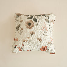 Load image into Gallery viewer, DaDalogy Enchanted Meadow Bed in a bag Set - Victoria Garden Delicate Floral Symphony in Beige, Rose, and Soft Green, Luxuriously Soft Quilted Set