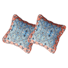 Load image into Gallery viewer, Tache Cotton Patchwork Paisley Floral Bohemian Mosaic Paradise Cushion Cover 2-Pieces (JHW-933)