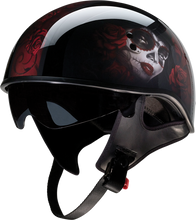 Load image into Gallery viewer, Z1R, Z1R Vagrant Helmet - Red Catrina, Black/Red, XL - Part Number 0103-1317