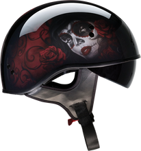 Load image into Gallery viewer, Z1R, Z1R Vagrant Helmet - Red Catrina, Black/Red, Large – Part Number 0103-1316