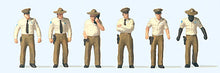 Load image into Gallery viewer, Preiser 10796 HO Scale U.S Sheriff Deputies -- pkg(6)