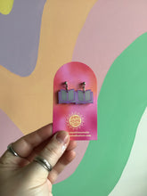 Load image into Gallery viewer, Single Open Book Earrings