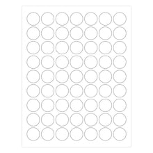Load image into Gallery viewer, 1&quot; Printable Round Labels: 1,575/Pack