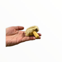 Load image into Gallery viewer, Natural wooden frog