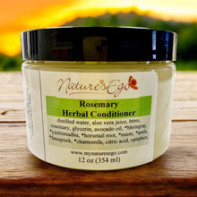 Load image into Gallery viewer, Rosemary Herbal Conditioner (all hair types, locs, bhringraj, amla, yashtimadhu, neem)