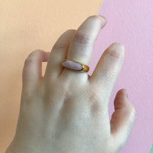 Load image into Gallery viewer, Swirled Enamel Titanium Ring