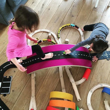 Load image into Gallery viewer, Rubber Roads Play Set