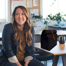 Load image into Gallery viewer, Cotton Canvas Lunch Bag, Washable Lunch Bag