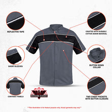 Load image into Gallery viewer, TitanStripe – Cotton Work Shirt