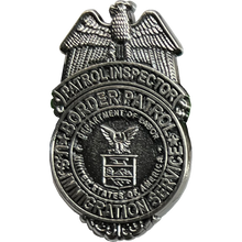 Load image into Gallery viewer, BL1-09B CBP US Border Patrol 6 piece historic through the years Honor First lapel pin set