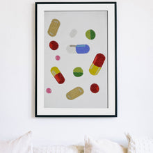 Load image into Gallery viewer, Happy Pills Wall Art