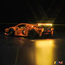 Load image into Gallery viewer, Light Kit for LEGO Lamborghini Huracán Tecnica Orange #42196