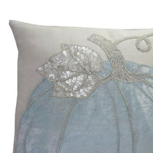 Load image into Gallery viewer, Blue Pumpkin Throw Pillow Cover
