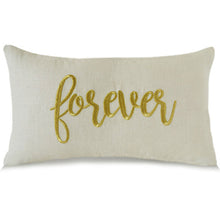Load image into Gallery viewer, Forever Throw Pillows Valentines Day Gift Linen Pillow Cover