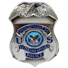 Load image into Gallery viewer, BL6-015 VA Veterans Affairs Administration lapel pin for Police Officer Detective