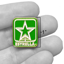 Load image into Gallery viewer, EL11-018 Estrella Insurance Agent Franchisee  star logo green Lapel Pin
