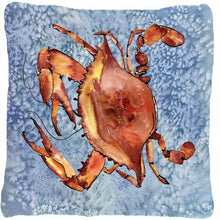 Load image into Gallery viewer, Crab Decorative   Canvas Fabric Pillow