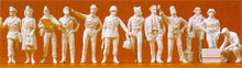 Load image into Gallery viewer, Preiser 16521 HO Scale Military - US WWII - Figures -- US Army Air Corps/Air Force - Standing pkg(12)