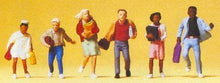 Load image into Gallery viewer, Preiser 10476 HO Scale Pedestrians -- School Children pkg(6)