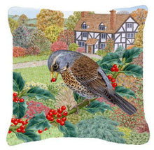Load image into Gallery viewer, Fieldfare by Sarah Adams Canvas Decorative Pillow ASAD0678PW1414
