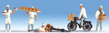 Load image into Gallery viewer, Noch 15053 HO Scale Bakers w/Accessories -- pkg(5)