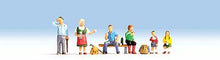 Load image into Gallery viewer, Noch 15872 HO Scale Hikers -- Set #1 pkg(6)