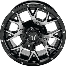 Load image into Gallery viewer, QuadBoss, QuadBoss Barbwire 14x7 Aluminum Wheels - Part Number 608574