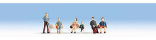 Load image into Gallery viewer, Noch 18116 HO Scale Economy Seated Passengers -- pkg(6)