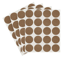 Load image into Gallery viewer, 1&quot; True Kraft Paper Dot Stickers: 1080/Pack