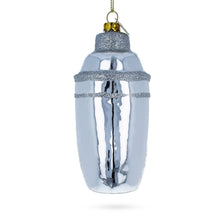 Load image into Gallery viewer, Bar Cocktail Shaker Glass Christmas Ornament