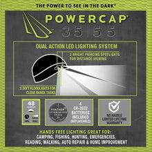 Load image into Gallery viewer, POWERCAP 35/55 Fleece LED Beanie Hat With Lights