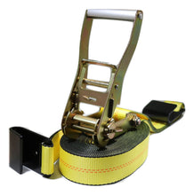 Load image into Gallery viewer, 2&quot; Heavy Duty Flatbed Ratchet Strap w/ Flat Hooks