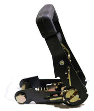 Load image into Gallery viewer, 2&quot; Heavy Duty Strap Ratchet w/ Rubber Ergonomic Grip and Pull - 4,400 lb. WLL | 2HDSWR