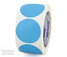 Load image into Gallery viewer, 2&quot; Removable Color-Code Round Dot Inventory Labels: 500/Roll