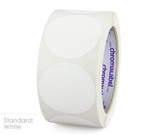 Load image into Gallery viewer, 2&quot; Removable Color-Code Round Dot Inventory Labels: 500/Roll