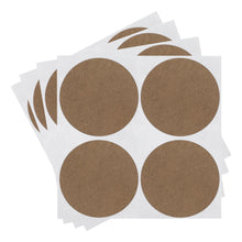 Load image into Gallery viewer, True Kraft Paper Dot Stickers: 100/Pack