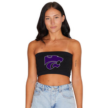 Load image into Gallery viewer, Kansas State Black Bandeau Top