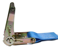 Load image into Gallery viewer, 2" x 20 Ft Interior Van Ratchet E-Track Strap w/ Spring E Fittings | R20E