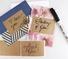 Load image into Gallery viewer, True Kraft Paper Rectangular Labels: 250/Box