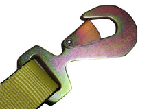 Load image into Gallery viewer, 2" x 8 Ft Axle Wrap Auto Tie Down Ratchet Strap w/ Snap Hooks | YELLOW