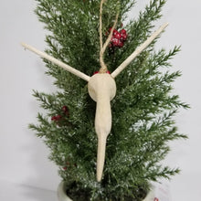 Load image into Gallery viewer, Wooden Flying Heron ornament