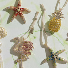 Load image into Gallery viewer, Flamingo hanging ornament