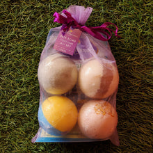 Load image into Gallery viewer, Surprise Me Assorted Bath Bomb/Foot Soak 4-pack