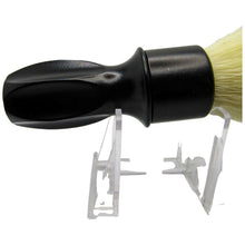 Load image into Gallery viewer, MM-400 Black Shaving Brush (24mm Synthetic Knot) - by Murphy and McNeil