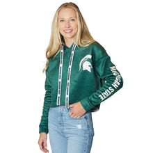 Load image into Gallery viewer, Michigan State Varsity Furry Hoodie