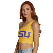 Load image into Gallery viewer, LSU Yellow One Shoulder Top