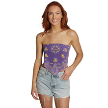 Load image into Gallery viewer, LSU Bandana Top