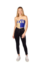 Load image into Gallery viewer, JMU Two Tone Tube Top