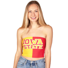 Load image into Gallery viewer, Iowa State Cyclones Two Tone Tube Top