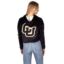 Load image into Gallery viewer, Colorado Boulder Varsity Furry Hoodie